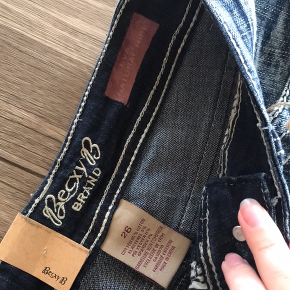 Becky B jeans. Fit: Eva: straight leg, size 26 waist. - Picture 3 of 5
